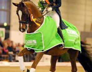 Nadine Capellmann and Girasol were the convincing winners of the Grand Prix tour at the 2013 CDN Munster :: Photo © Barbara Schnell