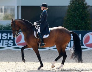 Jeanna Hogberg and Darcia at the 2014 CDIO Aachen :: Photo © Astrid Appels