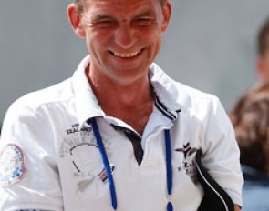 Danish Grand Prix team trainer Rudolf Zeilinger