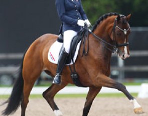 Dutch pony rider Esmee Donkers on her junior horse Zaffier