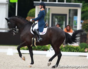Danielle Heijkoop and Siro at the 2014 CDIO Rotterdam :: Photo © Astrid Appels