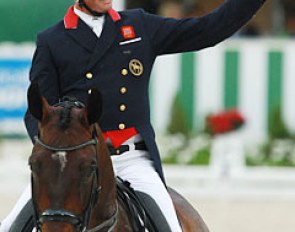 Carl Hester at the 2014 World Equestrian Games :: Photo © Astrid Appels