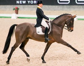 Germany’s Isabell Werth and Don Johnson FRH produced a fabulous performance to win the fifth leg of the World Cup Dressage 2015/2016 Western European League at Salzburg :: Photo © Thomas Holcbecher