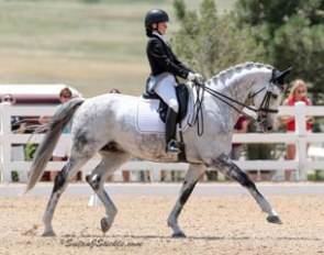 Jenna Upchurch and Greystoke at the 2016 North American Junior Riders Championships :: Photo © Sue Stickle