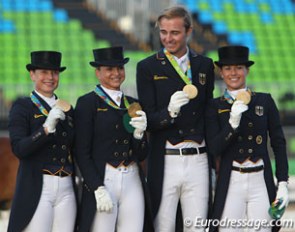 Germany is back on its Olympic golden streak, started in 1984 and only interrupted once in 2012 :: Photo © Astrid Appels