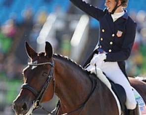 Laura Graves and Verdades at the 2016 Olympic Games :: Photo © Astrid Appels