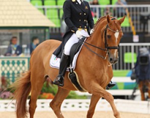 Valentina Truppa and Chablis represented Italy at the 2016 Olympic Games in Rio de Janeiro, Brazil :: Photo © Astrid Appels