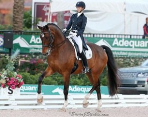 Laura Graves and Verdades at the 2016 CDI Wellington :: Photo © Sue Stickle