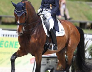 Helen Langehanenberg and Suppenkasper at the 2017 CDIO Compiegne :: Photo © Astrid Appels
