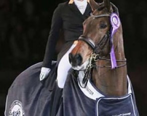 Isabell Werth and Don Johnson win the Grand Prix at the 2017 CDI-W Neumunster :: Photo © LL-foto