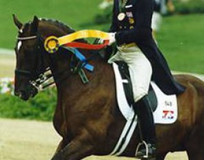 Sven Rothenberger and Weyden at the 1996 Olympic Games in Atlanta :: Photo © Mary Phelps