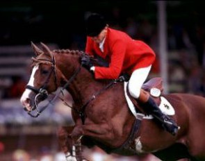 Lars Nieberg and For Pleasure at the 1998 CSIO Aachen :: Photo © Arnd Bronkhorst