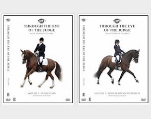 "Through the Eye of the Judge," educational DVD's with O-judge Stephen Clarke and 4* judge Jo Graham