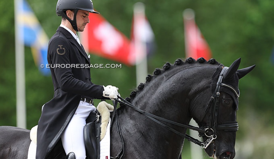 Portugal's Joao Pedro Moreira at the 2023 CDIO Compiegne :: Photo © Astrid Appels