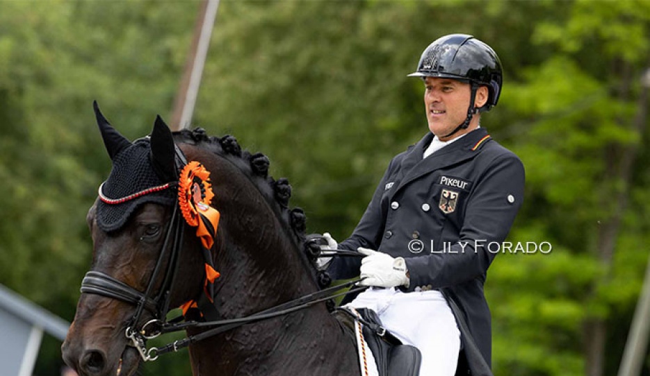 German Rudolf Widmann and Ferrari OLD helped secure Team Germany the victory at the 2023 CDIO Nations Cup in Pilisjaszfalu :: Photo © Lily Forado
