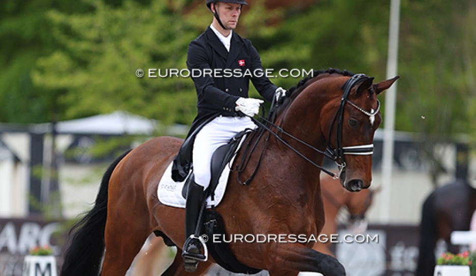 Daniel Bachmann Andersen and Vayron at the 2024 CDIO Compiegne :: Photo © Astrid Appels