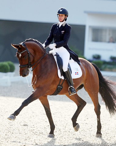 Straight from the 2018 World Cup Finals in Paris, Yvonne Losos de Muniz competed her second GP horse Aquamarijn in Aachen