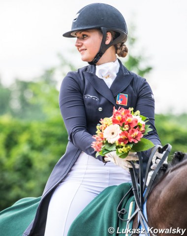 The multi-talented Estelle Wettstein who combines high performance dressage with show jumping