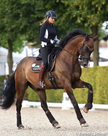 Dorothee Schneider brought along her third Grand Prix horse Faustus