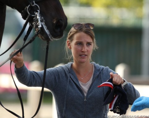 Camille Cheret Judet is currently training HRH Princess Siri, taking over from Jean Philippe Siat