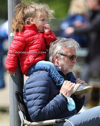 Father and daughter of Belgian Grand prix rider Larissa Pauluis