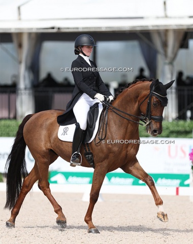 Kat Fuqua on her new Young Riders' horse Vitosko