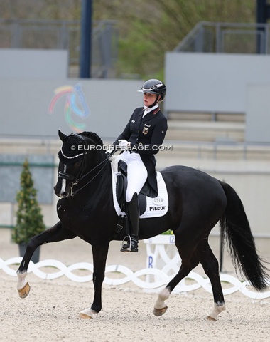 Katharina Hemmer on Special Gold PCH (by San Amour x Don Schufro)
