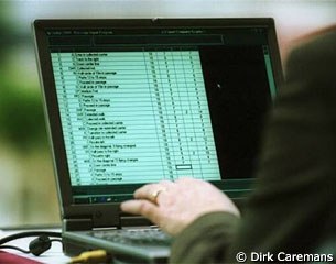 Computers are being used to process the scores