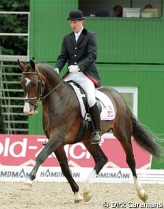 German rider Oliver Oelrich on the Dutch bred Obsession