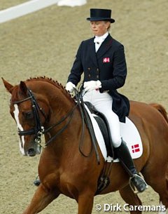 Lone Jorgensen and FBW Kennedy at the 2003 European Championships