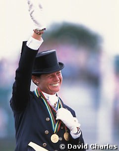 Ulla Salzgeber wins individual and team gold at the 2003 Open European Championships