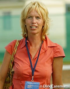 Anky van Grunsven did not compete at the 2003 European Championships because Salinero is injured