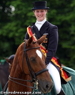Young rider Marion Engelen on Fantaghiro