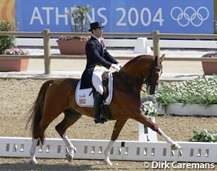 Robert Dover and FBW Kennedy at the 2004 Olympic Games