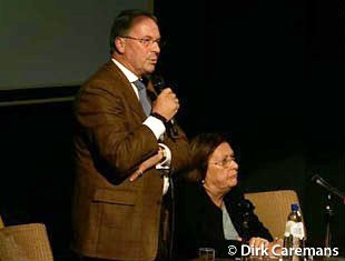 David Hunt at the 2005 Global Dressage Forum :: Photo © Dirk Caremans