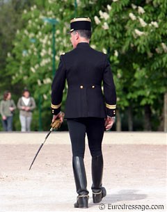 Michel Autram, chief of equitation at the Cadre Noir in Saumur