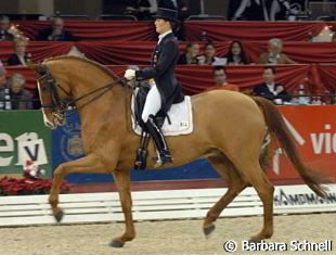 Carola Koppelmann and Le Bo in the World Cup Qualifier in Frankfurt
