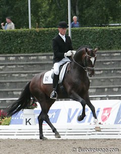 Ulf Moller and Sir Donnerhall (by Sandro Hit x Donnerhall)