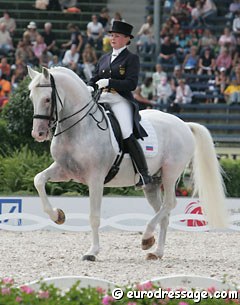 Alexandra Korelova and Balagur at the 2006 World Equestrian Games :: Photo © Astrid Appels