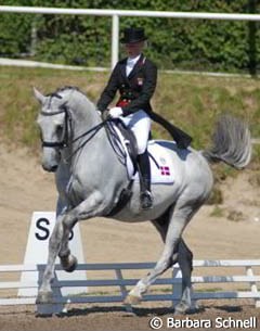 Danish young rider Anne Bendix on Capuccino D