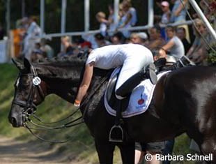 Chantal's sister Michelle van Lanen also won team silver and always ranked in the top ten in each junior riders' class with Incredible