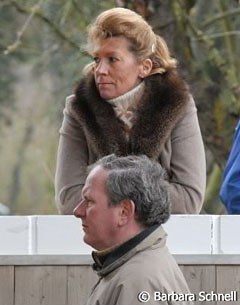 Jan Nivelle coached several riders, his wife Ulrike was a judge at the show