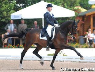 Matthias Rath and Sterntaler won the 2008 German Championships for male riders