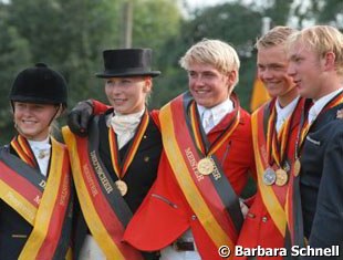 The 2008 German dressage and show jumping champions