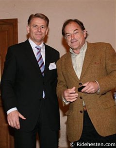 Jan Pedersen and Xavier Libbrecht at the 2008 WBFSH General Assembly :: Photo © Ridehesten.com