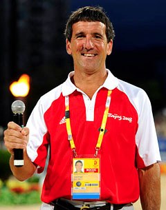 Brian O' Connor, official announcer at the 2008 Olympic Games and 2010 World Equestrian Games