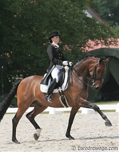 Belgian Junior champion Mieke Mommen on Rocky (by Rockwell)