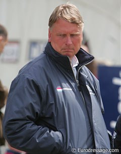 Henschen's trainer Christophe von Daehne