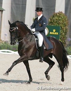 Stefan van Ingelgem and Withney at the 2009 CDIO Aachen