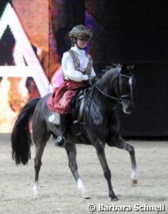 Lena Rom and Penelope B rode the test of their lifetime and were rewarded with tremendous applaus and the silver ribbon.